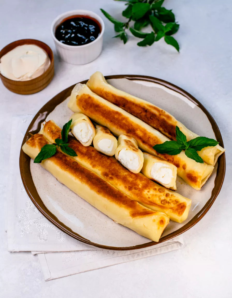 Crepes with Sweet Cheese